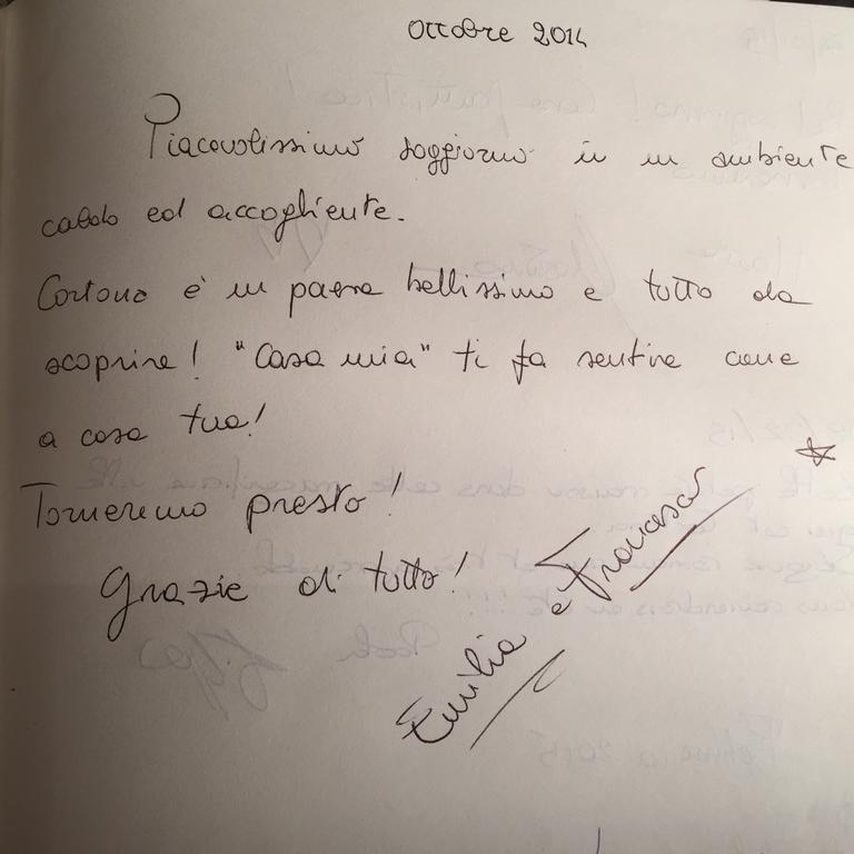 Casa Mia A Cortona Lejlighed Værelse billede